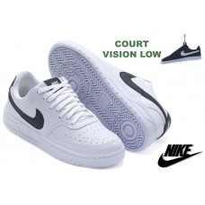 Tênis Nike Court Vision Branco/Preto - Tênis 