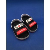 Babuche All Star Baby Preto/vermelho - Babuches 