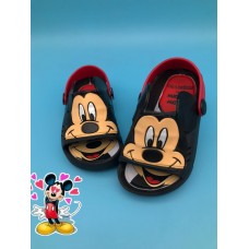 Babuche Baby personagens Mickey preto - Babuches 